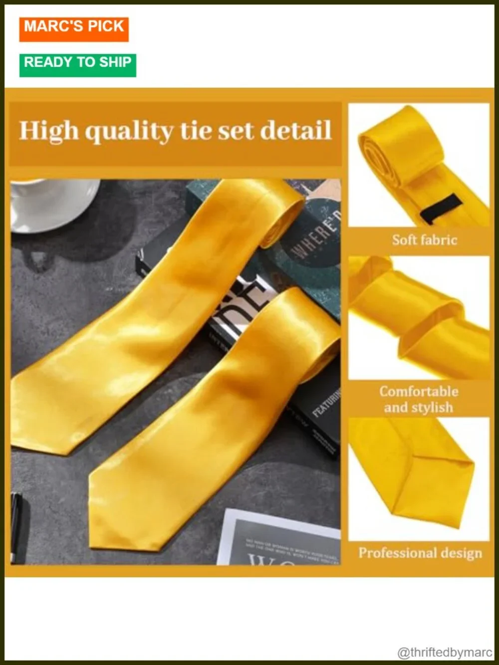Set of 24 Solid Satin Neckties for Business Formal Wedding